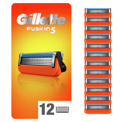 Fusion5 Men’s Razor Blade Refills, 12 Count