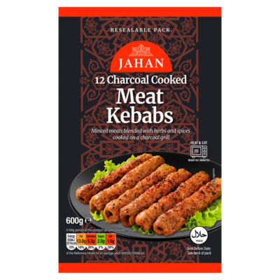 12 Charcoal Cooked Meat Kebabs 600g
