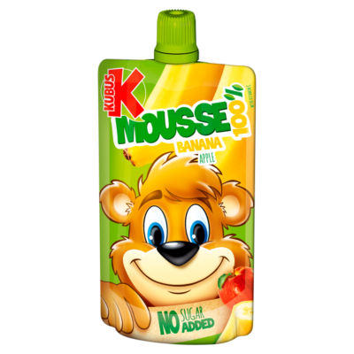 Kubus Banana, Apple Mousse