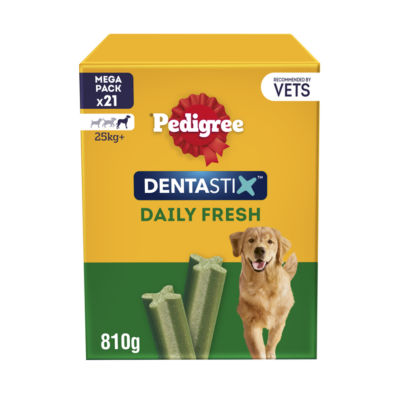 ® DENTASTIX™ Fresh Daily Dental Chews Large Dog Treat 21 Sticks