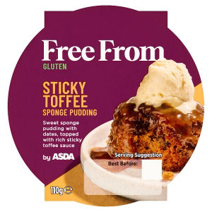 ASDA Free From Sticky Toffee Sponge Pudding