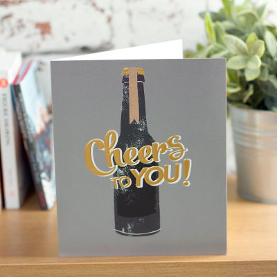 Beer Bottle Birthday Card thumbnail 4