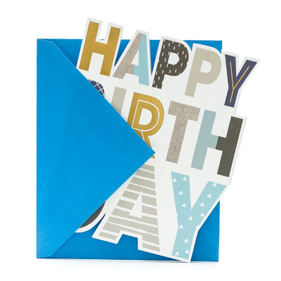 Diecut Happy Birthday Card thumbnail 4