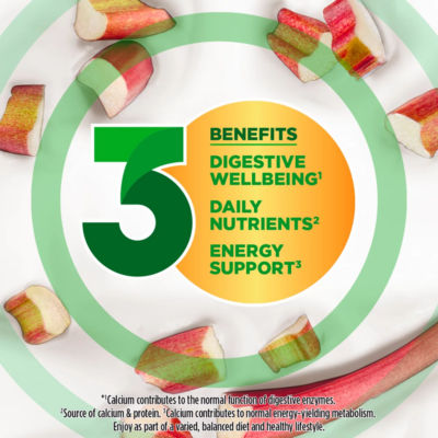 Rhubarb Gut Health Fruit Yoghurt Multipack 4x115g thumbnail 4