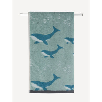 Small Blue Whale Hand Towel thumbnail 4