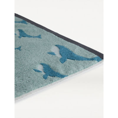 Small Blue Whale Hand Towel thumbnail 5