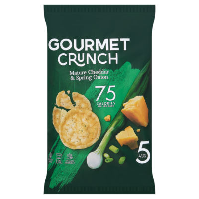 Mature Cheddar & Spring Onion 5 x 18g
