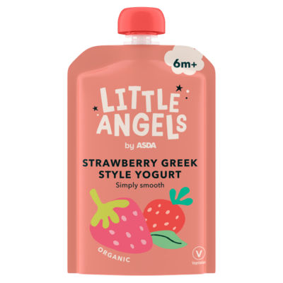 Organic Strawberry Greek Style Yogurt 6+M 90g thumbnail 2