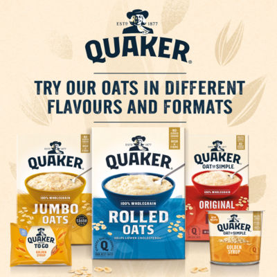 Oat So Simple Golden Syrup Big Pack Porridge Sachets 20x36g thumbnail 4