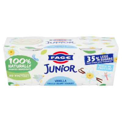 Junior Vanilla Thick & Creamy Yogurt