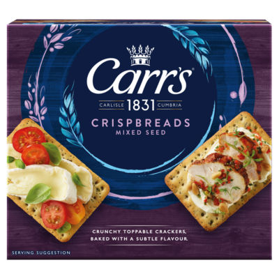 Crispbreads Mixed Seed Crackers 5 x 30g, 190g thumbnail 2