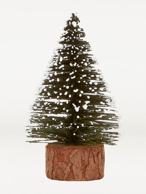 Large Snowy Christmas Tree Ornament (34 cm)