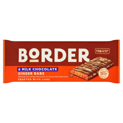Milk Chocolate Ginger Bars 6 x 24g thumbnail 2