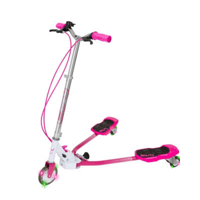 Light Up Junior V-Flex Scooter - Pink