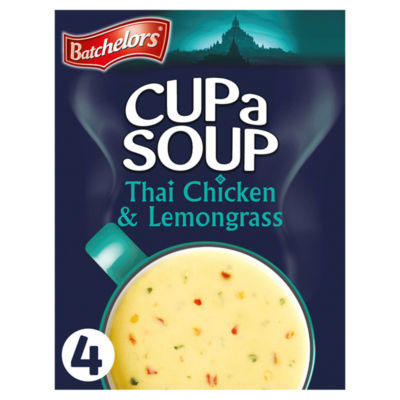 Cup a Soup Thai Chicken & Lemongrass 4 Instant Soup Sachets 88g thumbnail 2