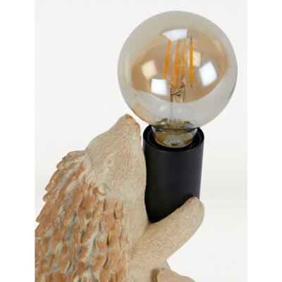 Natural Hedgehog Bulb Table Lamp thumbnail 4