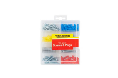 104 piece screw & anchor set thumbnail 2