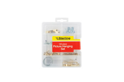 117 piece picture hanging kit