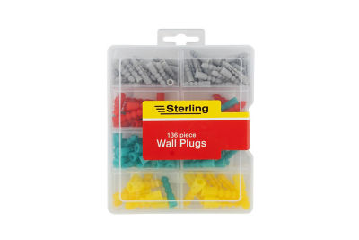 136 piece plastic anchor set thumbnail 2