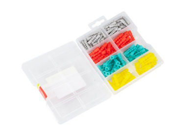 136 piece plastic anchor set thumbnail 4