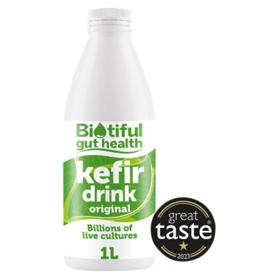 Gut Health Kefir Milk Drink Original 1 Litre thumbnail 2