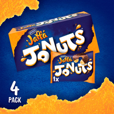Jaffa Cakes Original Jaffa Jonuts Biscuits Multipack 4 x 43g, 172g thumbnail 3