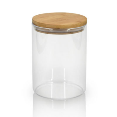 Wood Top Canister