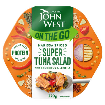 On the Go Harissa Spiced Super Tuna Salad 220g