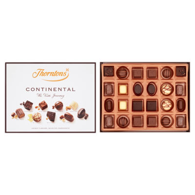 Continental Collection Milk, Dark & White Chocolate Gift Box 264g thumbnail 3