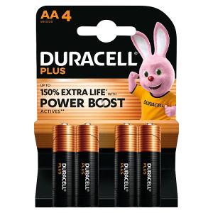 DURACELL Plus AA Batteries (4 Pack) – Power Boost Alkaline Batteries 1.5V thumbnail 2