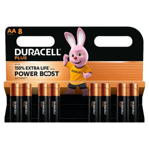 Duracell Plus AA 8 pack