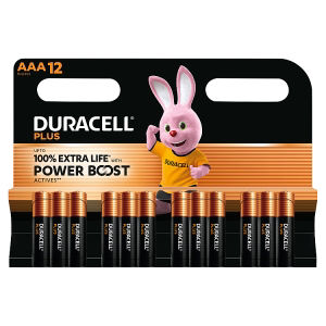 DURACELL Plus AAA Batteries (12 Pack) – Power Boost Alkaline Batteries 1.5V thumbnail 2