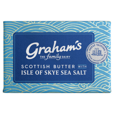 The Family Dairy Scottish Butter with Isle of Skye Sea Salt 250g