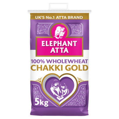 Chakki Gold Whole Wheat Chapatti Flour 5kg thumbnail 2