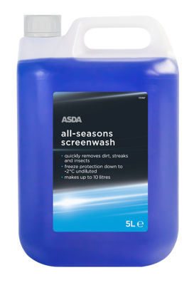 Asda All Seasons Screenwash 5L