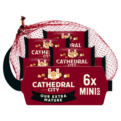 Minis Extra Mature Cheddar Cheese 6X20G thumbnail 2