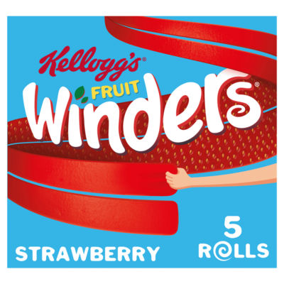 Fruit Winders Strawberry Snack Rolls 5x17g thumbnail 2