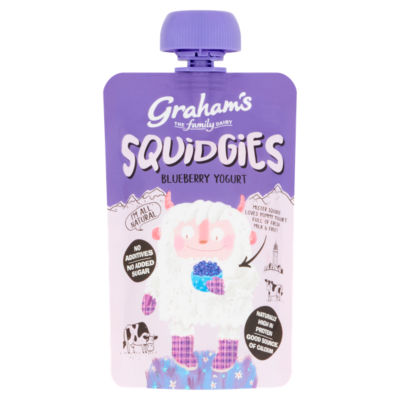 The Family Dairy Squidgies Blueberry Yogurt 100g