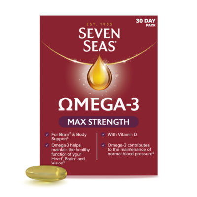 Omega-3 Fish Oil Max Strength & Vit D thumbnail 2