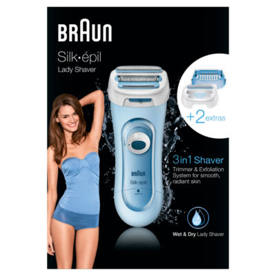 Silk-épil Lady Shaver 5-160 3-in-1 Wet & Dry Electric Shaver
