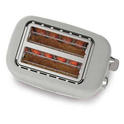 Bold Ice Grey 2-Slice Toaster Grey & Silver Chrome VTR002 thumbnail 3