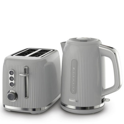 Bold Ice Grey 2-Slice Toaster Grey & Silver Chrome VTR002 thumbnail 4