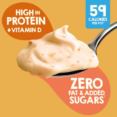 Sticky Toffee Greek Style Fat Free Yoghurt Multipack 4x115g thumbnail 3