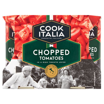 Chopped Tomatoes in a Rich Tomato Juice 4 x 400g (1.6kg) thumbnail 2