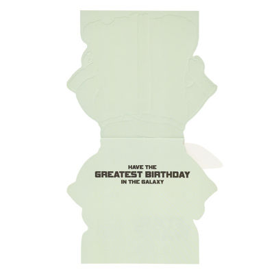 The Mandalorian Die Cut Birthday Card thumbnail 3