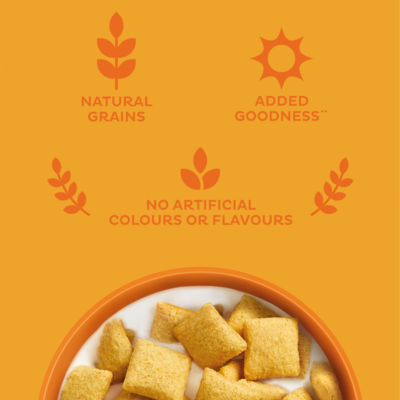 Kellogg's  Bites Honey & Nut Flavour Breakfast Cereal 375g thumbnail 3