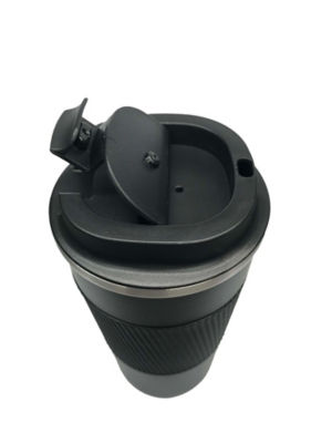 Double Wall Travel Tumbler Black 450ml thumbnail 3