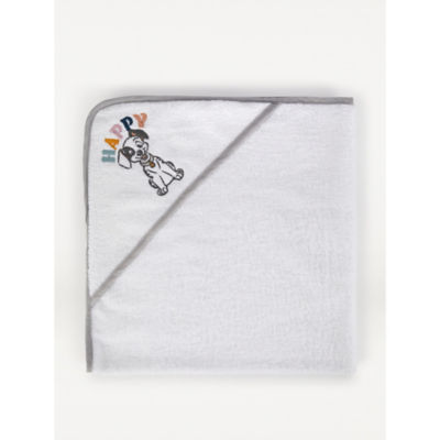 White 101 Dalmatians Hooded Towel thumbnail 2