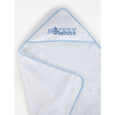 White Mickey Mouse Hooded Towel thumbnail 3