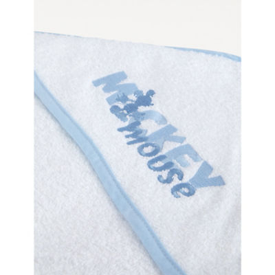 White Mickey Mouse Hooded Towel thumbnail 4